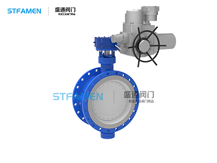 法兰式电动硬密封蝶阀